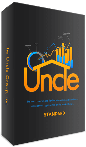 Uncle Standard tabulation and database enterprise solution software box